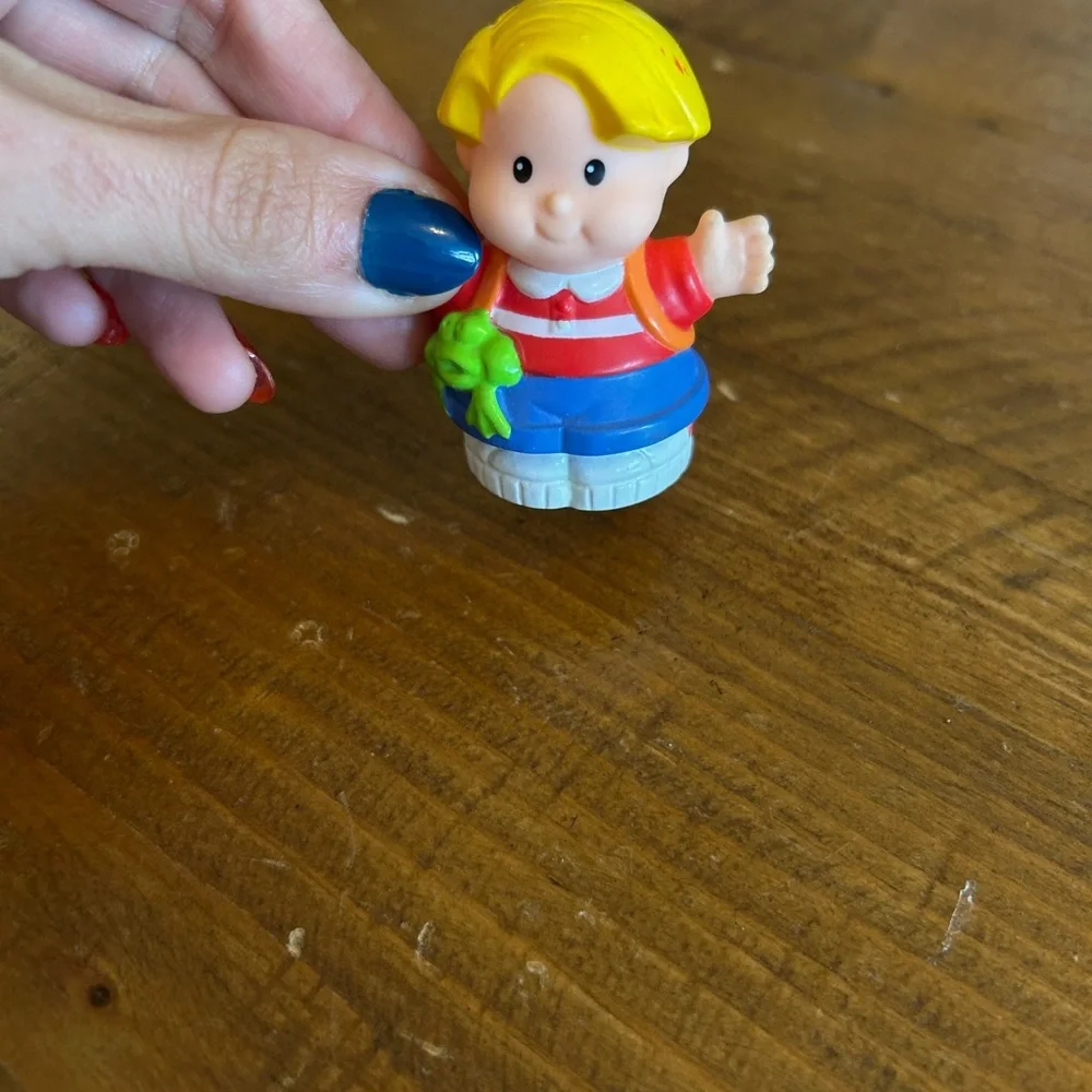 Fisher Price Little People schoolboy as is